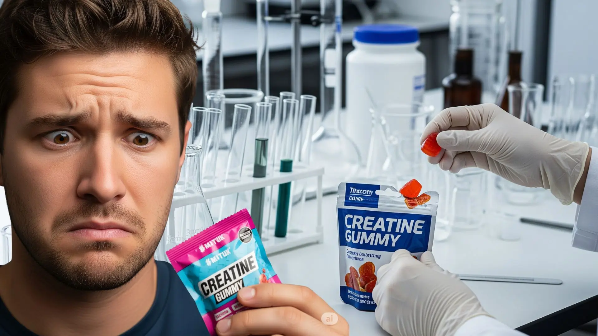 Investigação Revela Ausência de Creatina em Gomas da Marca Push Gummies