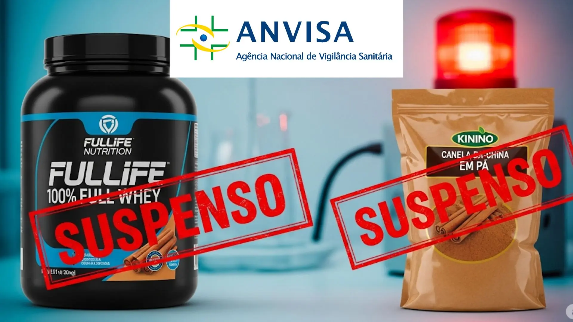 ANVISA Suspende Suplemento Proteico e Canela em Pó por Irregularidades em Testes Laboratoriais